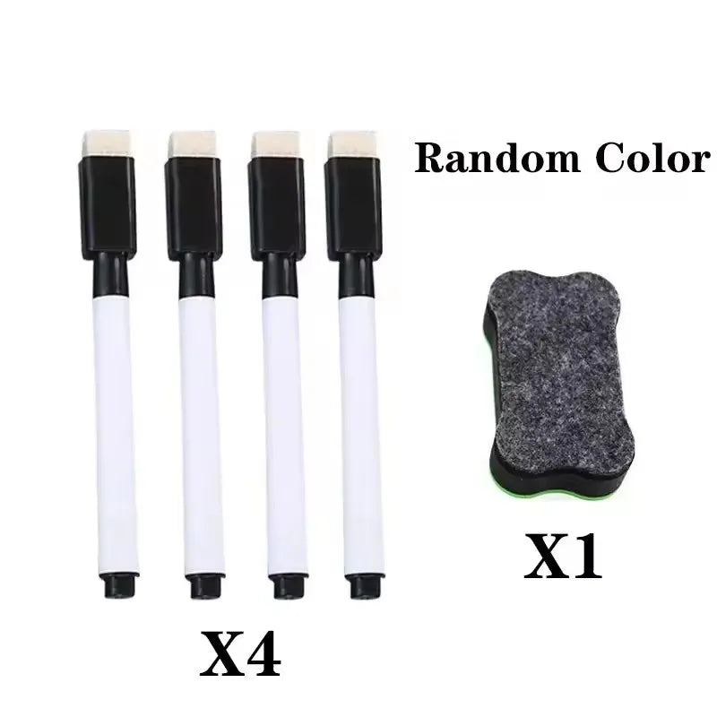 A3 A4 A5 Magnetic Dry Erase Board Refrigerator Magnet Marker WhiteBoard Sheet Kitchen Erasable Flexible Fridge Memo Grocery L