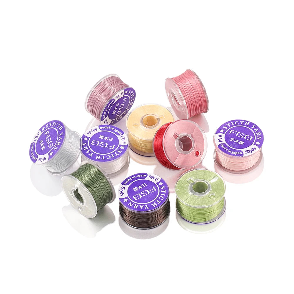 50Yards Nylon Bead Thread Nonelastic Beading Threads Seed Beads Cord Thread for DIY Bracelets Necklace Jewelry Making Supplie