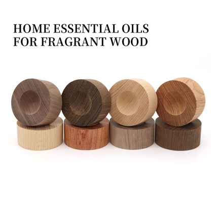 Natural solid wood aroma diffuser - suitable for long-lasting fragrance accessories in homes, bathrooms, living rooms, etc