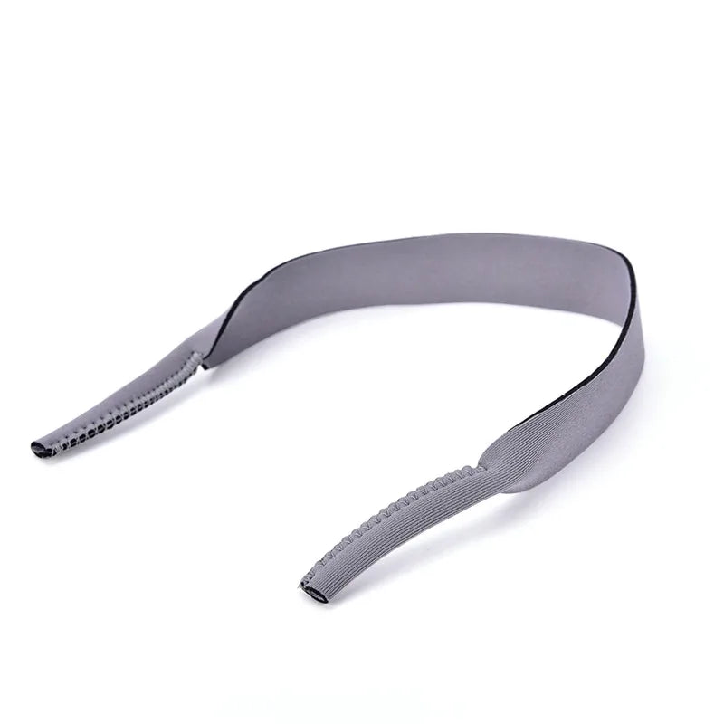 Spectacle Glasses Sunglasses Neoprene Stretchy Sports Band Strap Cord Holder New - Grey