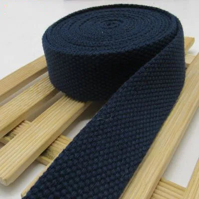 5M Cotton Webbing Suspenders Craft Supplies DIY Decorative Sewing Fabric Crafts Nylon Webbing Pet Rope Backpack Accessories