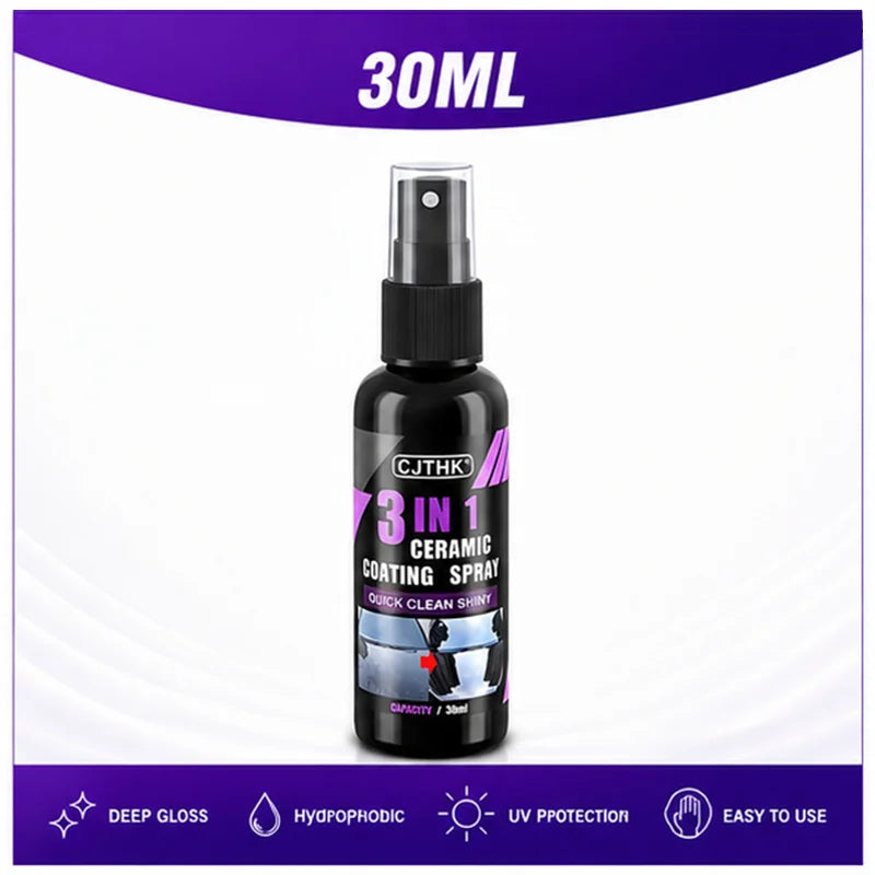 Car Ceramic Nano Coating Liquid Nano Crystal Hydrophobic Layer Coating Agent Auto Polish Liquid Nano Shine Protection Coating