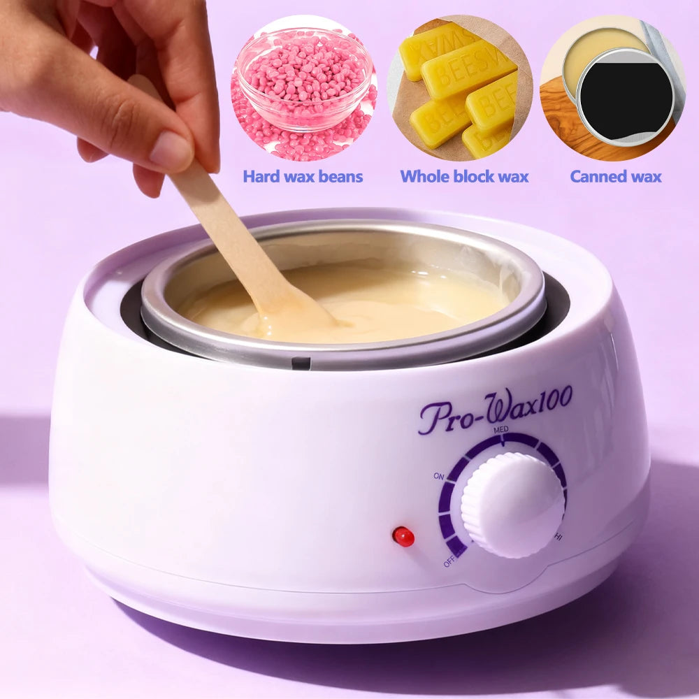 Professional Wax Warmer Heater for Depilatory Epilator Paraffin Wax Bean Bead Heating Machine Hair Removal Tool