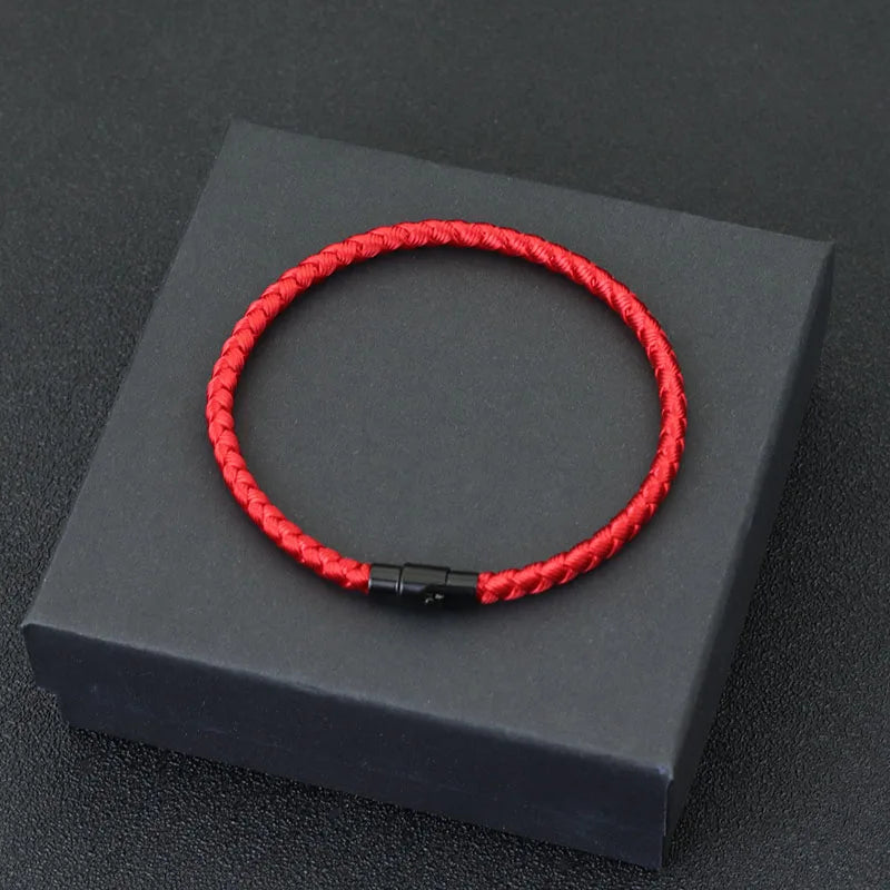 Grade A Keel Rope Bracelet Men Femme Lucky Red Thread Braclet Attract Mirco Magentic Couple Braslet Wealth Prosperity Brazale