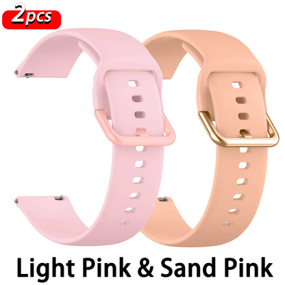 Strap For Amazfit GTS 2/4/3/GTS 2/4 Mini/GTR 4/2/2e 20mm/22mm Watch Silicone Sport Bracelet Amazfit bip 6 5 3/u pro Series ba