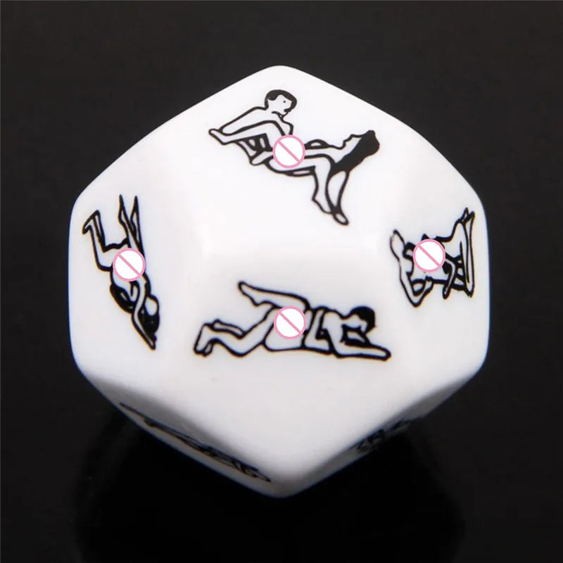 12 Sides Sexy Funny Dice Party Gifts Cubes Adults Love Humour Gambling Sex Romance Erotic Kama Sutra Craps Sexy Games Dices T