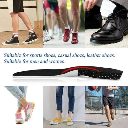 6Pcs Orthopedic Insoles for Feet Arch Support Plantar Fasciitis Orthopedic Insole Silicone Shock Absorbing Soft Running Cushi