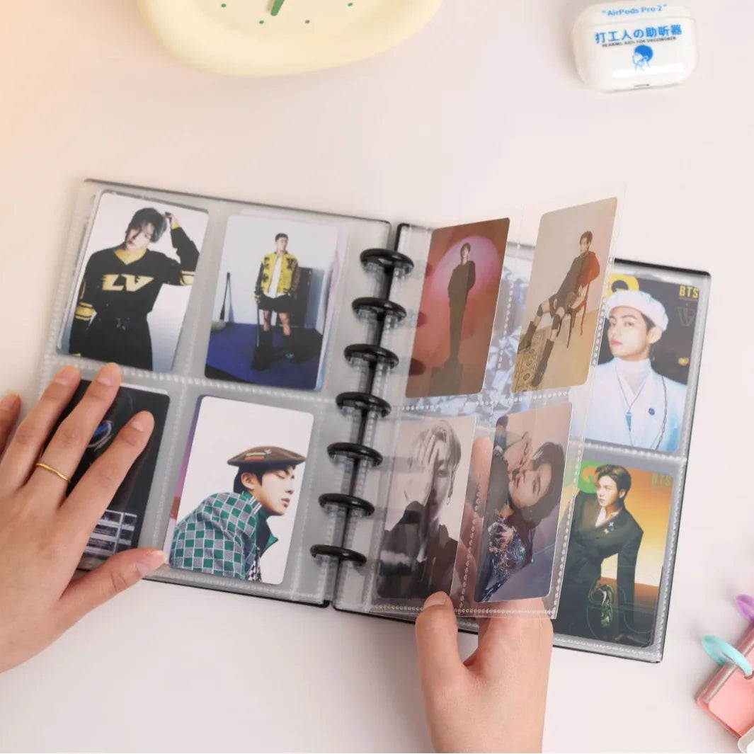 3inch Photocard Binder INS Photo Album K-pop Idol Collection Book 160 Pockets Photocard Album Collect Book Card Picture Album