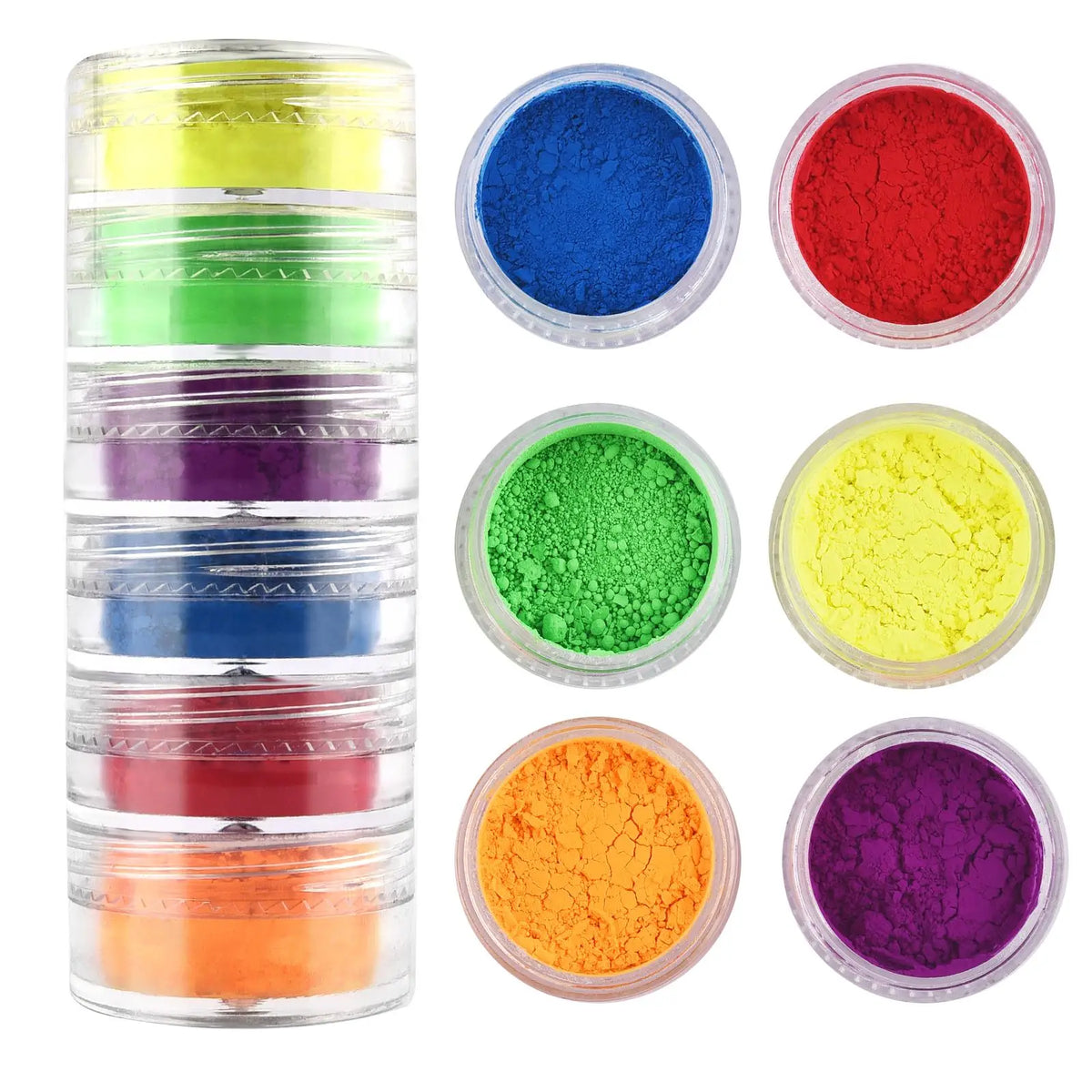 6 Colors/Set Pearl Powder Pigment DIY Epoxy Resin Mold Colorant Dye Mineral Powder Epoxy Resin Dye Pearl Pigment Glitter Craf