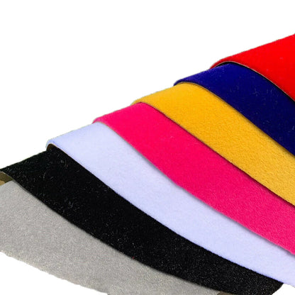 20 X 15 cm / 20 X 145 cm / 40 X 145 cm Self-adhesive Velvet Flock Liner Jewelry Contact Paper Craft Fabric Sticker Multi Colo
