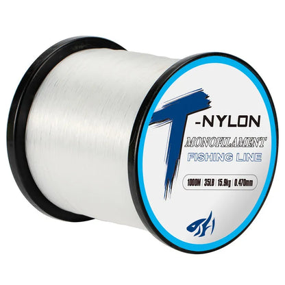 1000M Nylon Fishing Line Super Strong Monofilament Fishing Line Speckle Fluorocarbon Coated Fishing Line For Carp Pesca Olta