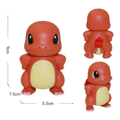Pocket Monsters Bulbasaur collectible figure display Cartoon-style cute handcrafted model living room tabletop decoration gif