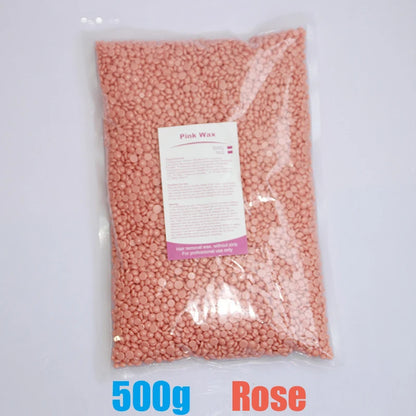 500g/200g/50g Hard Wax Beans for Hair Removal Body European Brazilian Pearl for Wax Warmer Waxing Beans for Wax Heater Machin