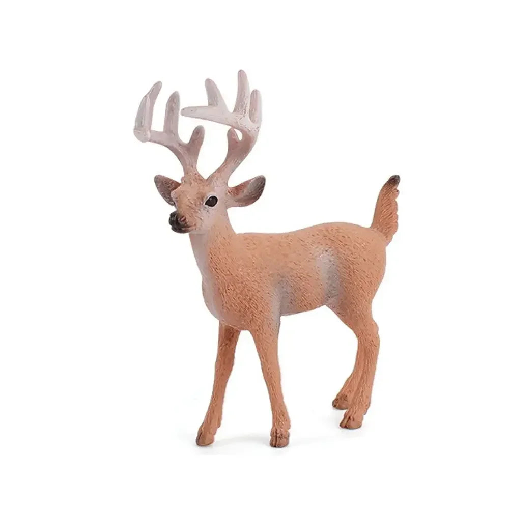 Realistic Animal Model Simulated Poultry Miniatures Farm Dog Duck Cock Figurines Creative Education Kids Gift for Children