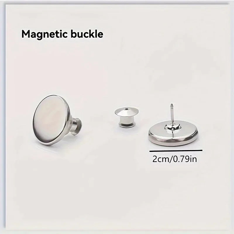 Heavy Duty Magnetic Hooks for Curtains - No Drilling Wall Mounted Hanger, Rustproof Metal Hook with 15lb Load for Kitchen