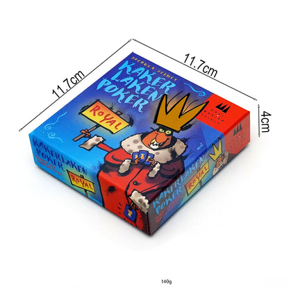 Kakerlaken Poker Royal Card Game Bluffing Fun Family Game Gameplay Engaging Card Play Competitive Fun Kakerlaken Poker Royal