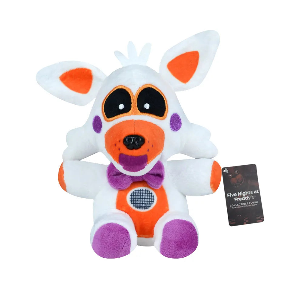 2025New FiveNight At Freddy Fnaf Cute Plush Toys Doll Bonnie Bear Foxy Cartoon Stuffed Dolls Freddy Toys For Children Fans Gi