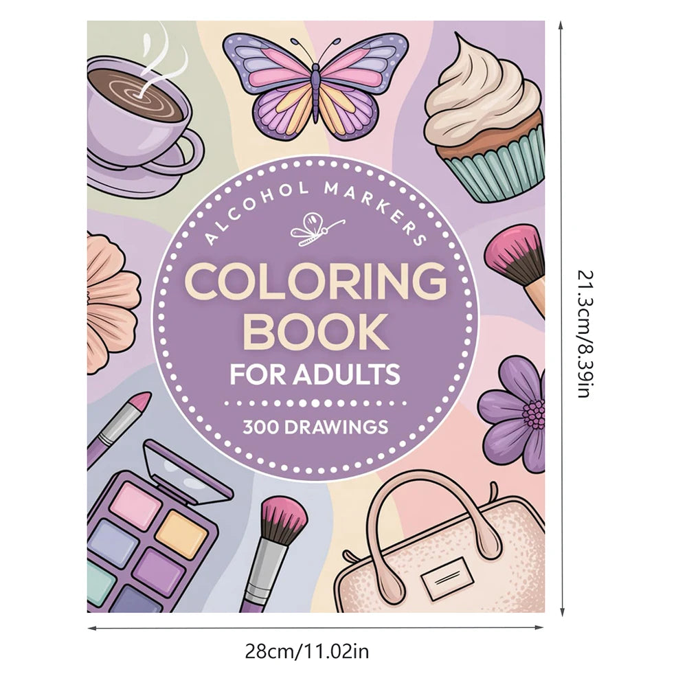 How to draw easy patterns，guide detailed steps for students to draw cartoon patterns，coloring book，notes - PURPLE