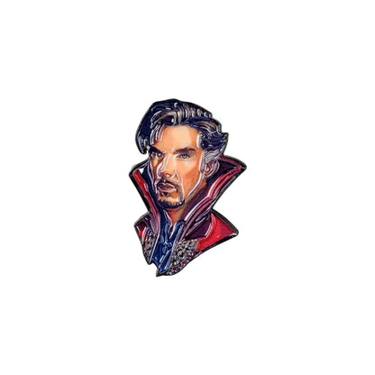 Anime Funny Cartoon Character Brooch Creative Enamel Pin Metal Badge Clothes Decorative Jewelry Gift for Friends - C-MV-12