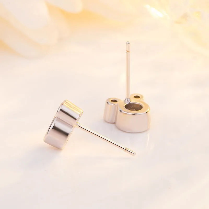New 925 Sterling Silver Earrings for Women Fashion Jewelry Wedding Engagement Party Gifts