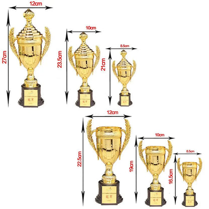 Children's Trophy Awards Competition Soccer School Rewarding Supply Winner Award Trophy Toy Plastic Model Small Prize Cup