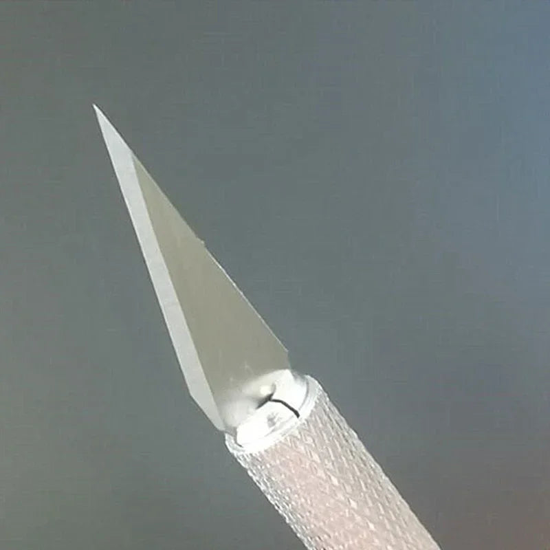 Craft Sculpture Carving Fruit Food Scalpel 100/50pcs Knife DIY Wood Cutting Tool Metal Engraving Blades Knifes Wood Carving D