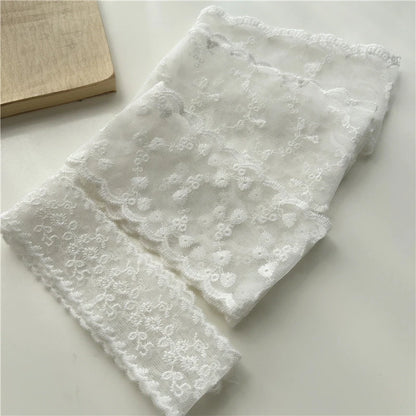 Sweet Lace Elastic Bow Tie Bohemian Waist Chain Belt for Women Fashion Sweater Chain Waist Seal Body Decor Accessories
