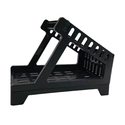 Label Holder Desktop Printer Accessory Supplies Shipping Label Stand for Rolls and Fanfold Labels Supermarket Factory Office