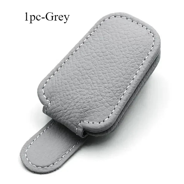 Car Sun Visor Glasses Case Holder Sunglasses Clip Ticket Card Clip Multifunction Portable Clip Auto Interior Accessories
