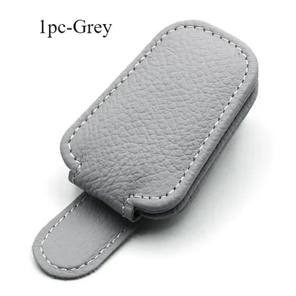 Car Sun Visor Glasses Case Holder Sunglasses Clip Ticket Card Clip Multifunction Portable Clip Auto Interior Accessories