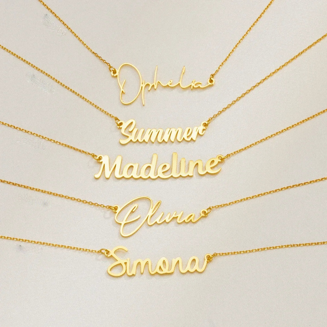Custom Name Necklace for Women Personalised Cursive Letter Pendant Stainless Steel Jewelry Men Chain Choker Collar Personaliz