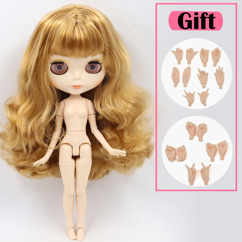 ICY DBS Blyth Doll White Skin Joint Body 1/6 BJD Special Price OB24 Toy Gift - doll hand ab I
