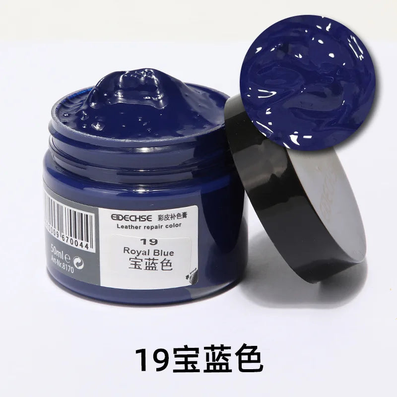Car Leather Repair Kit Liquid Skin Recoloring Balm No Heat Repair Tool Auto Seat Holes Scratch Cracks Rips Restoration Set Sh