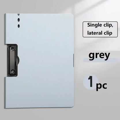 1pc A4 File Folders, Documents Organizer, Clipboard With Cover, A4 Paper Folder For Business & School, Stationery & Office Su