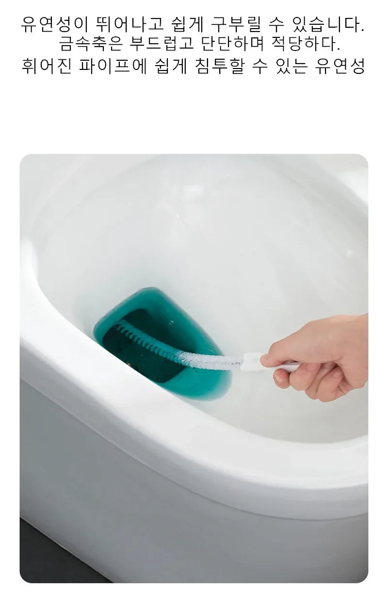 Pipe Dredging Brush Bathroom Hair Sewer Sink Cleaning Brush Drain Cleaner Flexible Cleaner Kitchen Clog Plug Hole Remover Too