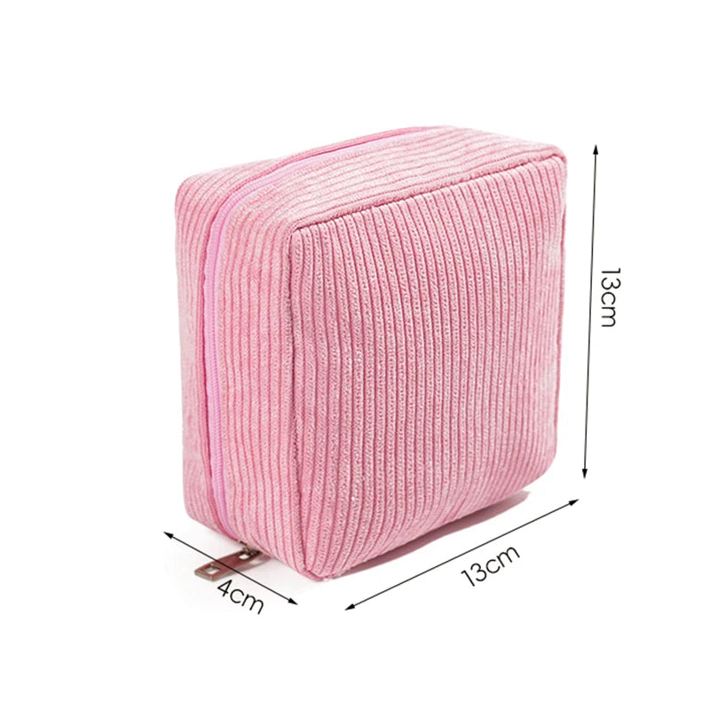 Sanitary Napkins Organizer Bags Women Portable Makeup Lipstick Travel Organizer Bag Multifunctional Mini Earphone Storage Pou