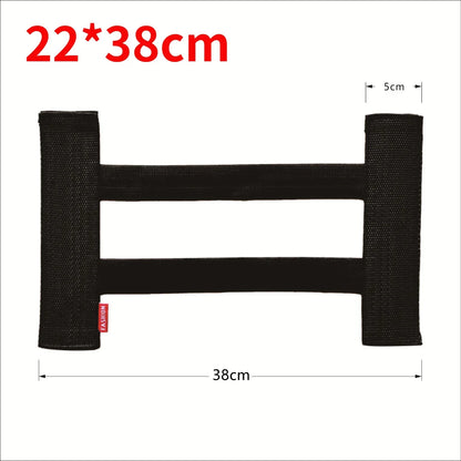 Car Trunk Organizer Elastic Fixing Belt Storage Bag Tapes Fire Extinguisher Fixing Belt Auto Interior Accessories 40-80CM - 2