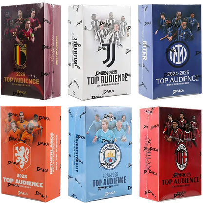 2025-2026 Daka Messi Mbappe Yamal Football Collection Card Real Madrid Barcelona Manchester Juventus Ale Milano Star Player C