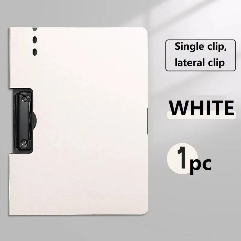 1pc A4 File Folders, Documents Organizer, Clipboard With Cover, A4 Paper Folder For Business & School, Stationery & Office Su