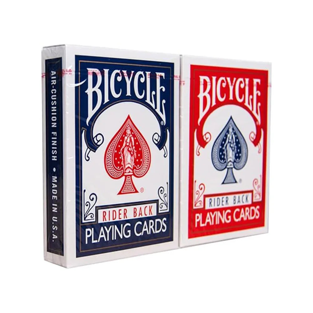 Bicycle Rider Back Playing Cards Magic Tricks Poker Magia Close Up Street Illusions Gimmicks Mentalism Props Kids Toys