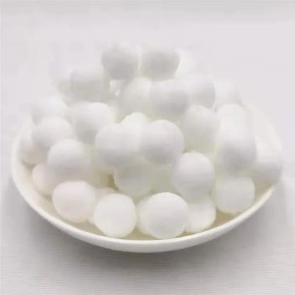 Kids DIY Pompoms Toy Craft Supplies Mini Fluffy Pompon 10/15/20/25mm Pom Poms Christmas Home Decoration Accessories 100pcs/50