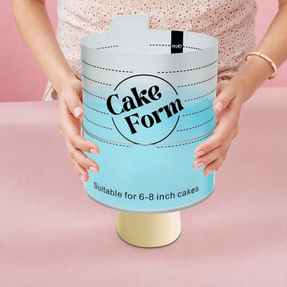 Adjustable Cake Ring Mold Retractable Fondant Tools Mousse Cake Ring Acrylic Circle Baking Ring DIY Mousse Cake Form