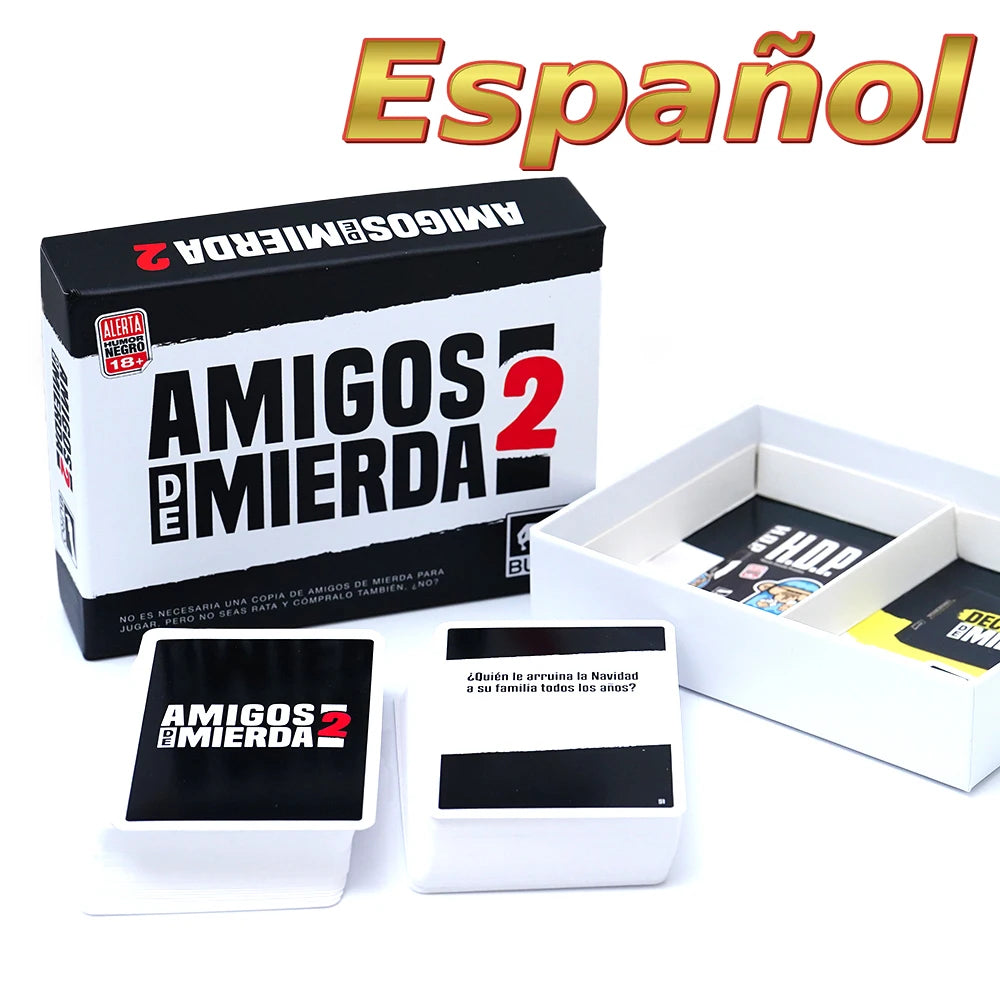 Spanish Card Game Party Friends The Imposter El Tonto del Pueblo Black Stories Unanimous Strategy Board Games Mision Secreta