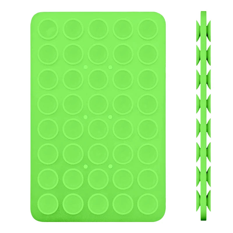 Double Sided Silicone Suction Cup Phone Case Detachable Stand Silicone Rubber Sucker Pad For Selfies And Videos Fixed Pad