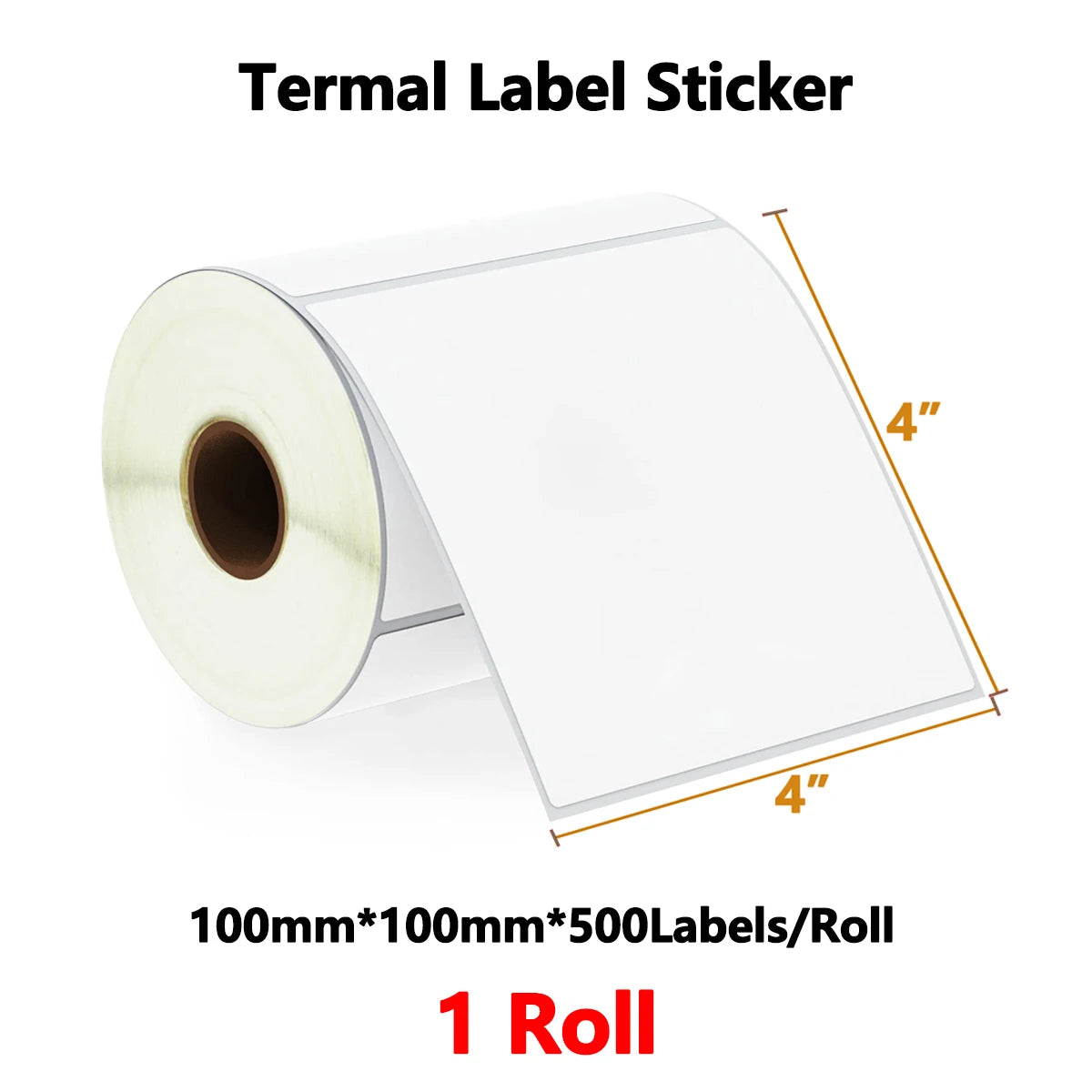 700pcs/Roll 40*20/40*30/50*30mm Print Supplies Thermal Label Sticker Paper Waterproof Supermarket Price Blank Label Direct Pr