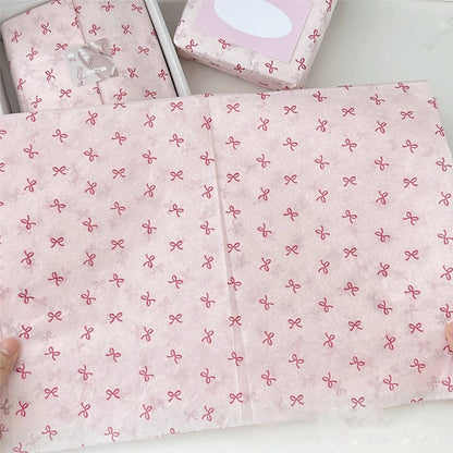 10pcs Bowknot Sydney Paper Hand-Kneaded Paper Cotton Paper Bouquet Flower Wrapping Paper Flower Wrapping Paper Cake Baking Gi