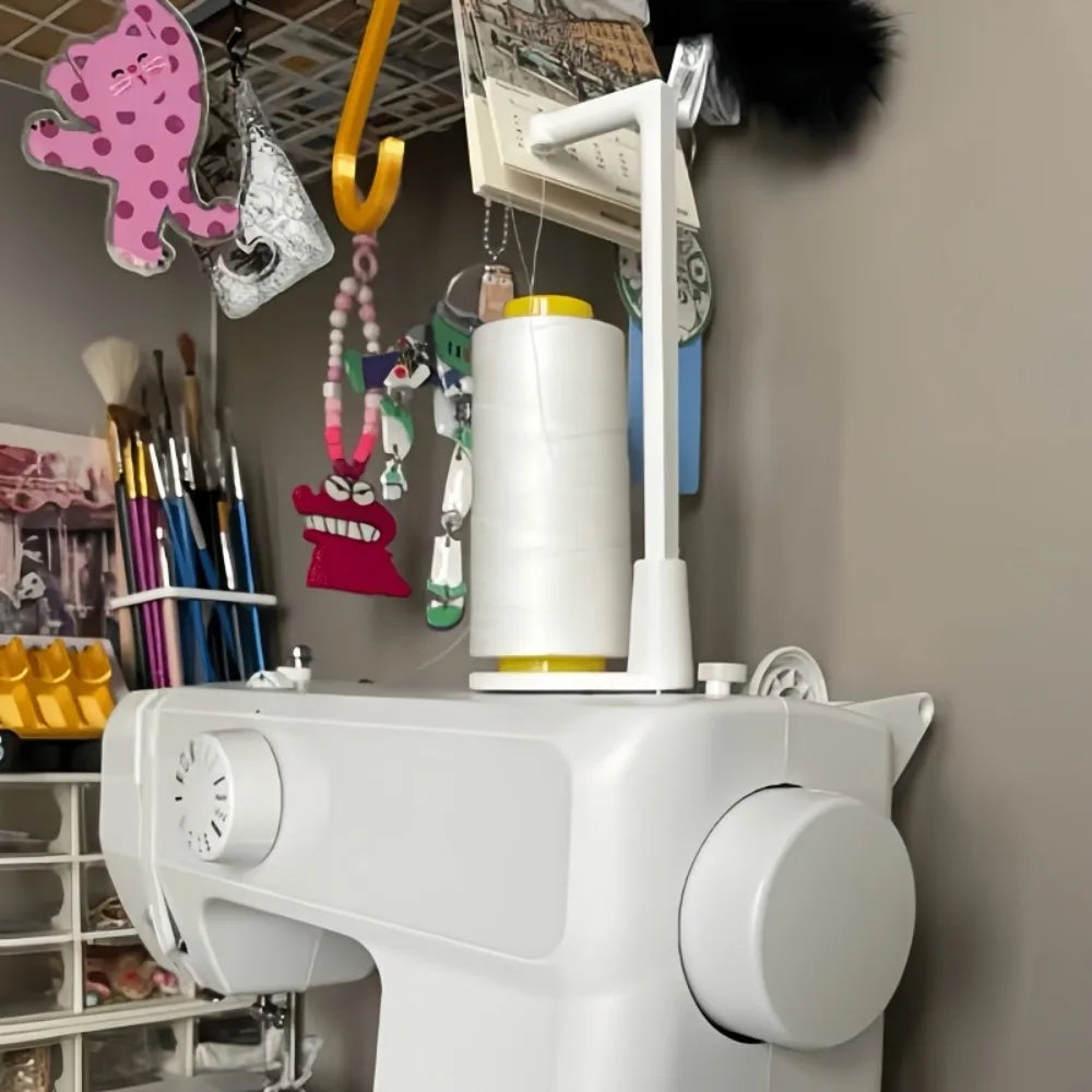 Sewing Machine Top Thread Holder, Vertical Large Thread Holder, Anti-Tangling Thread Guide Device