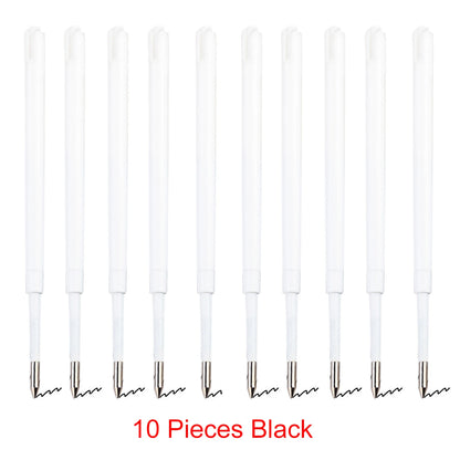 98mm1.0mm Ballpoint Pen Refills For Parker Pens Medium Point Blue Red Black Ink Rods For Writing Office Stationery - 10 Piece