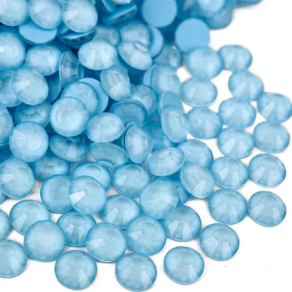 Billow Blue Series Non Hotfix Rhinestones SS6-SS30 Nail Charm Art Flatback Crystals Super Glitter Glass Strass for DIY Craft