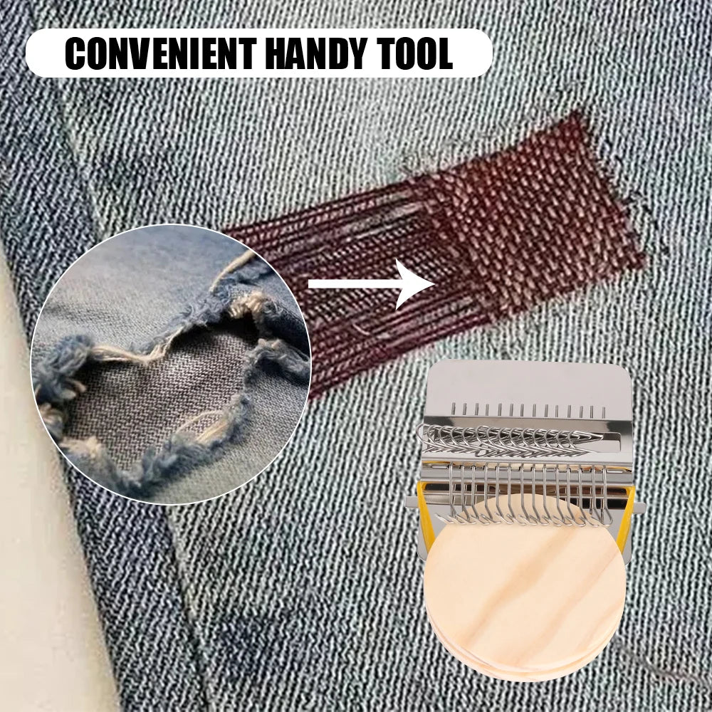 Hand Tapestry Wood Loom Weaving Frame Small Frame For Mending Clothes and Jeans Knitting Tools Darning Machine Small Loom